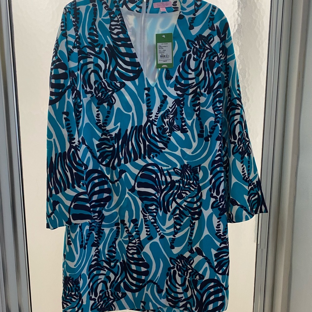Lily Pulitzer zebra dress NWT